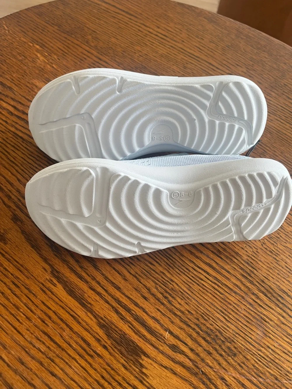 Speedo Kids Light Blue and Pink Slip-On Water Shoes